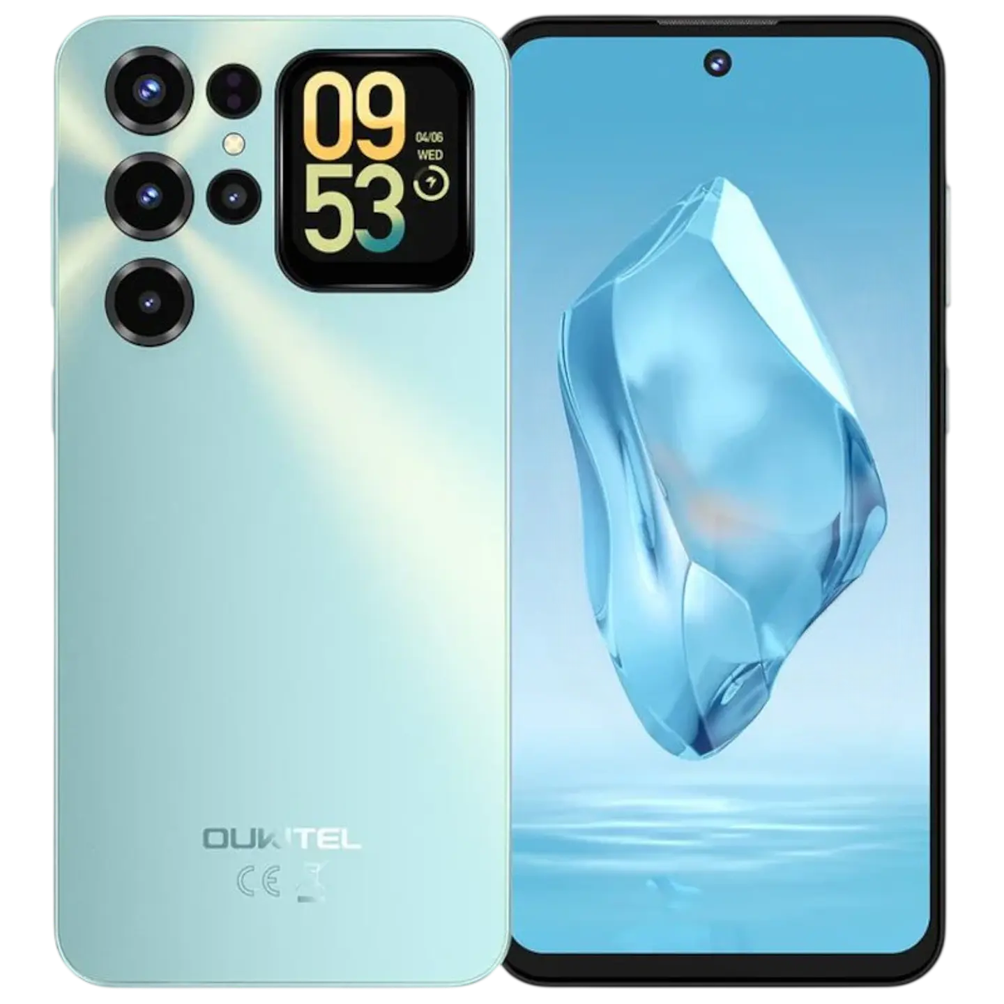 Oukitel C68 Plus Azul 512GB Pantalla Trasera 8GB de RAM Batería de 6000 mAh 1