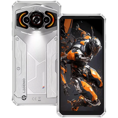 Lagenio Panther 1 4GB/128GB Plata Rugged