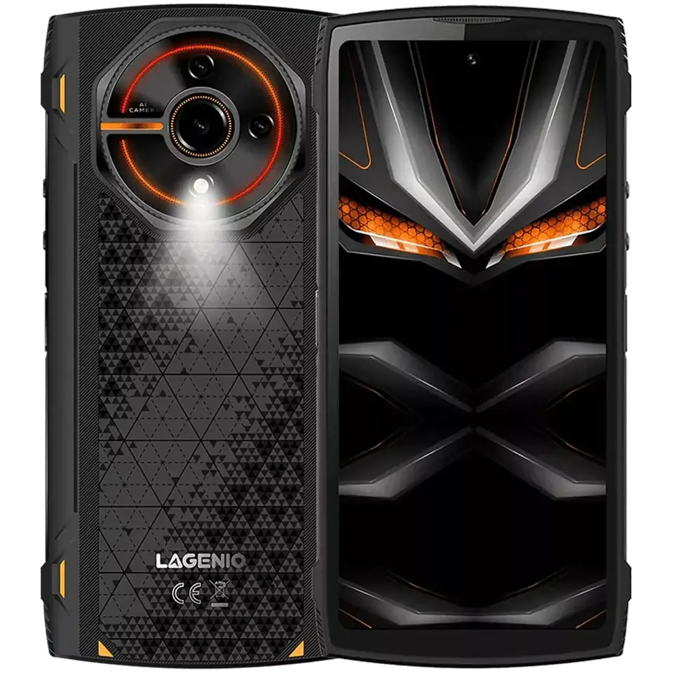 Lagenio Phanter 2 4GB/128GB Negro Rugged 1