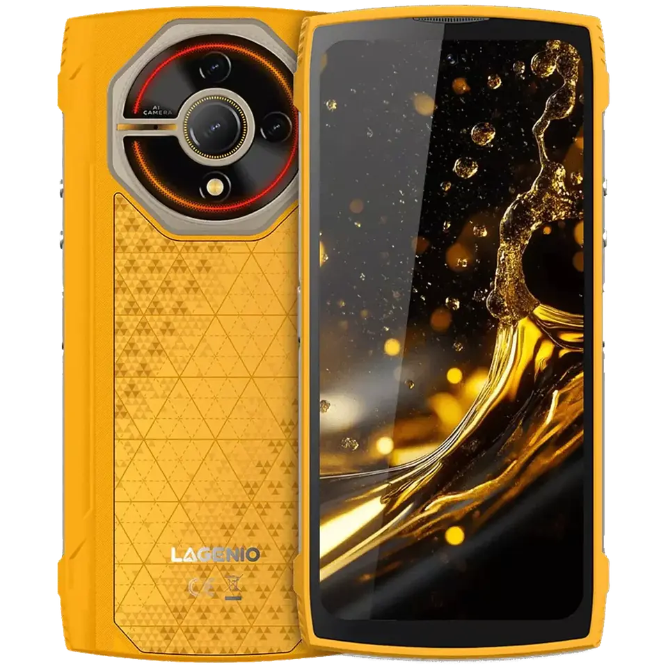 Lagenio Phanter 2 Pro 8GB/256GB Amarillo Rugged 1