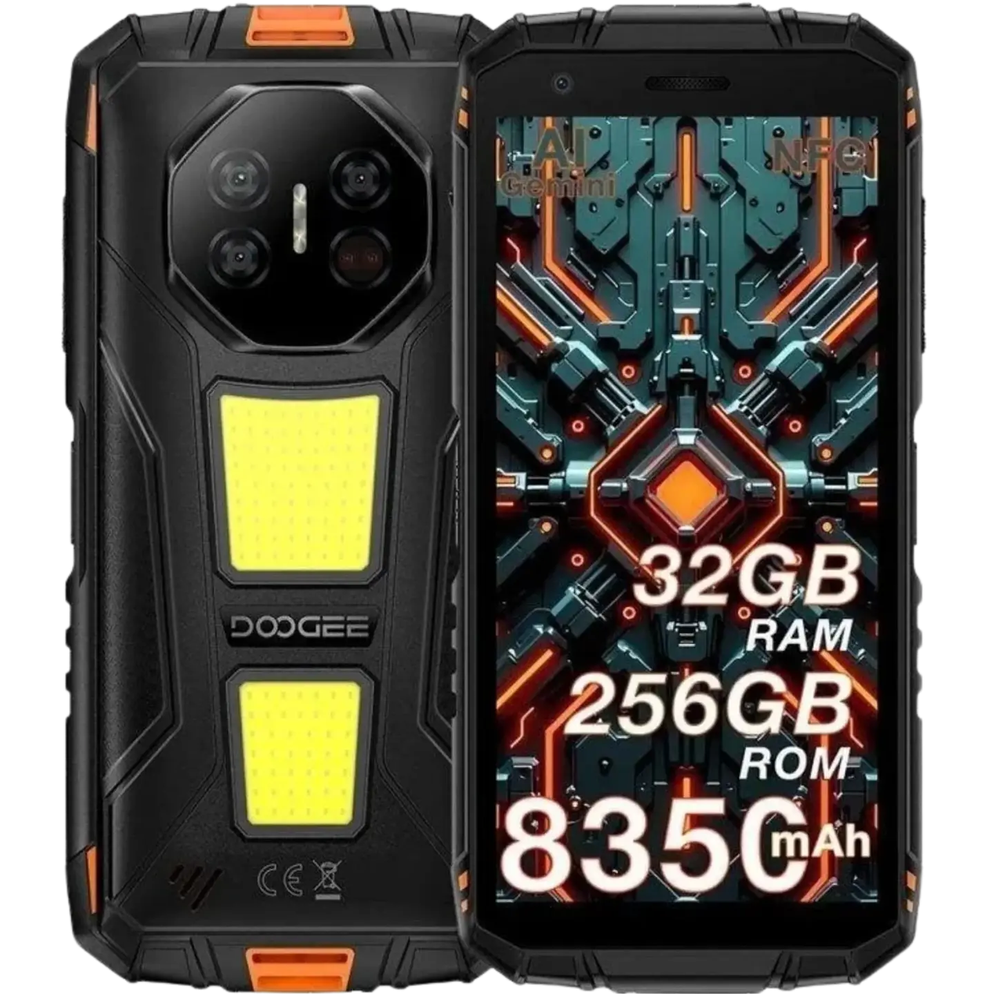 Doogee Fire 3 Max 8GB/256GB Naranja 1