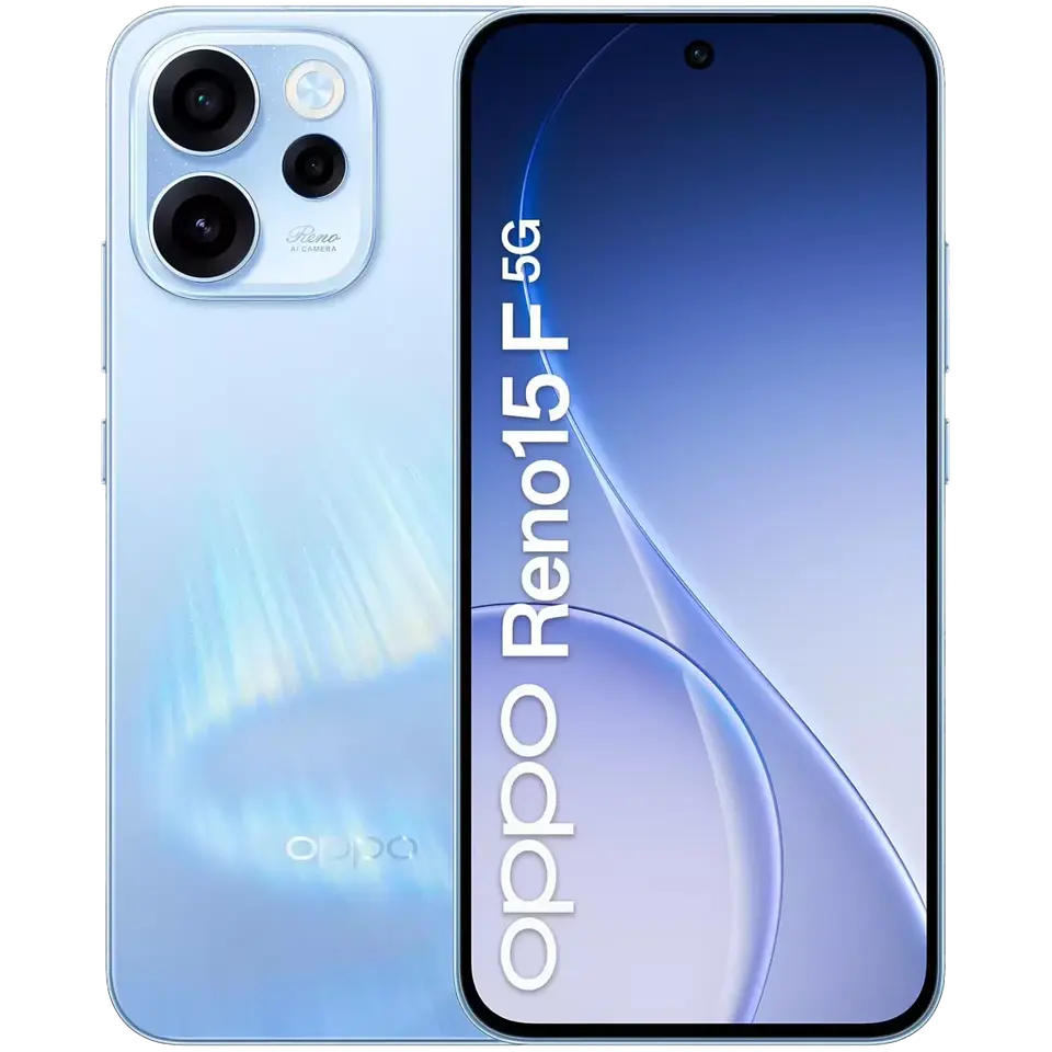 Oppo Reno15 F 5G 8GB/256GB Aurora Azul 1