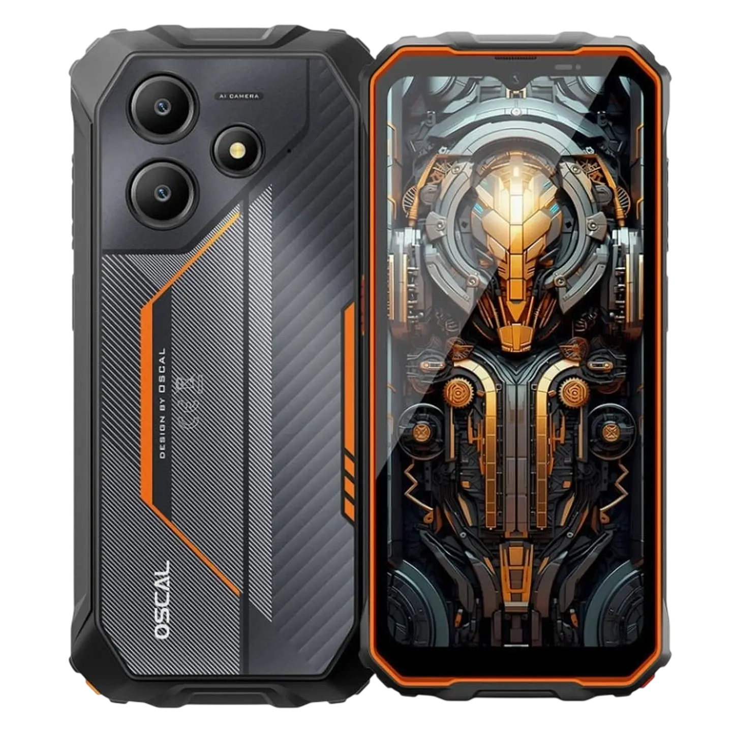 Oscal Marine 2 8GB/128GB Naranja Rugged 1