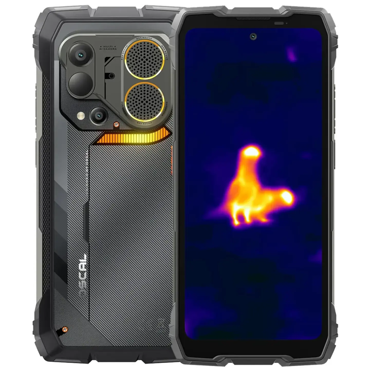 Oscal Pilot 6 12GB/256GB Negro Rugged 1