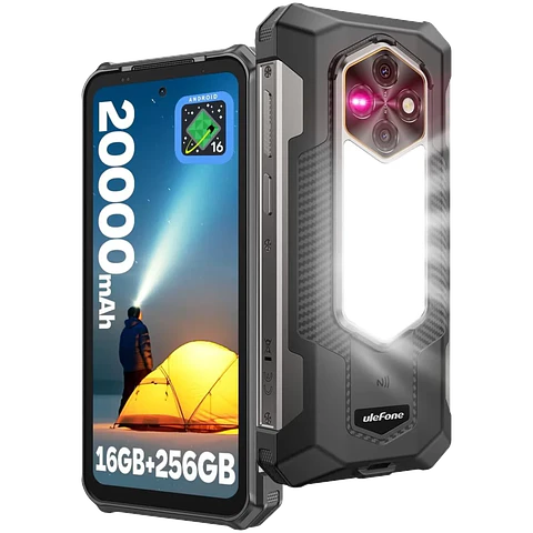 Ulefone RugKing 5 Pro 8GB/256GB Negro Rugged