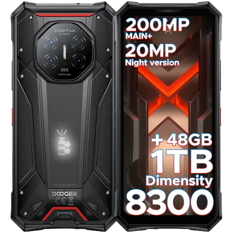 Doogee S300 Plus 12GB/1TB Negro