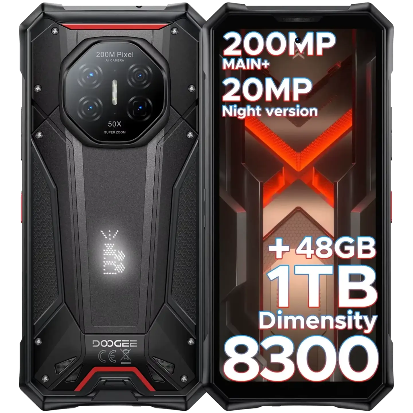 Doogee S300 Plus 12GB/1TB Negro 1