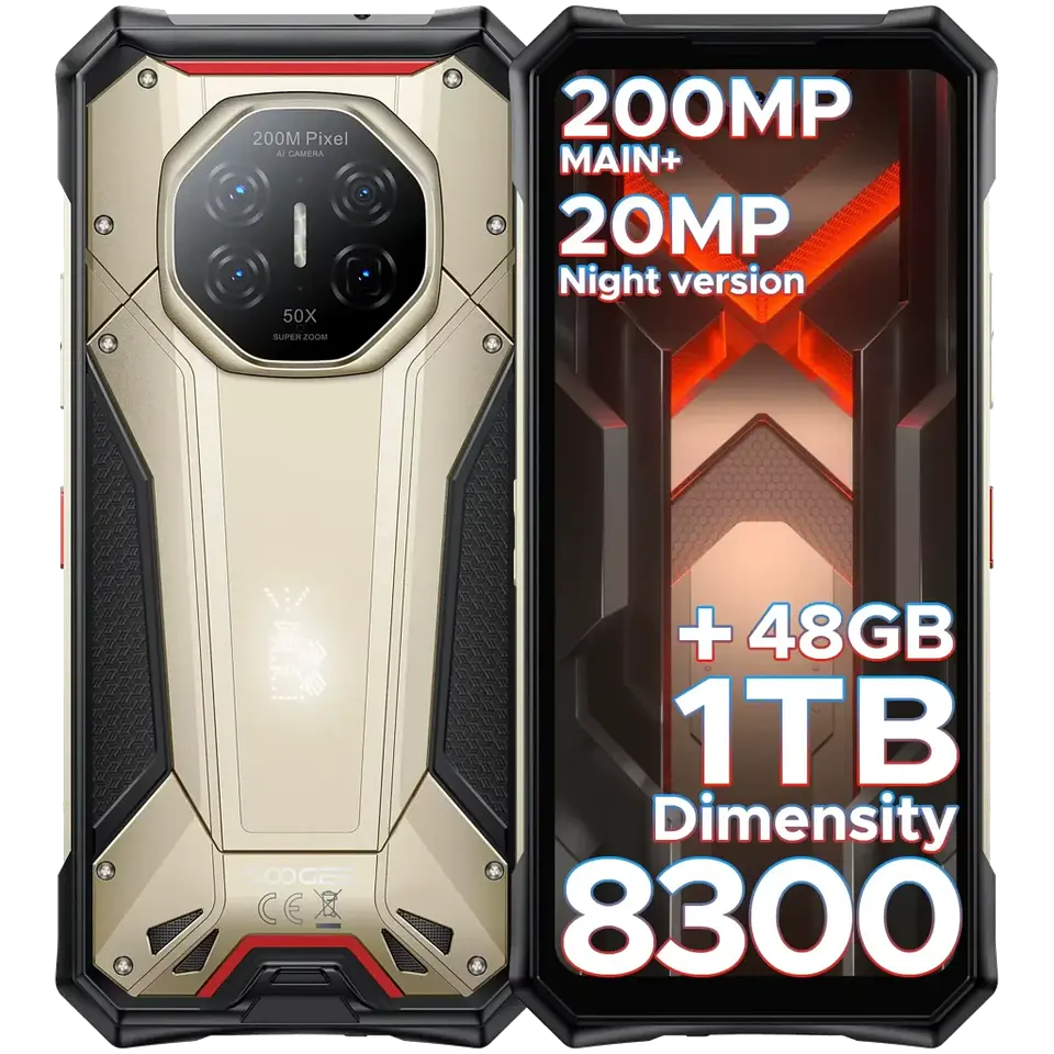 Doogee S300 Plus 12GB/1TB Titanio Dorado 1
