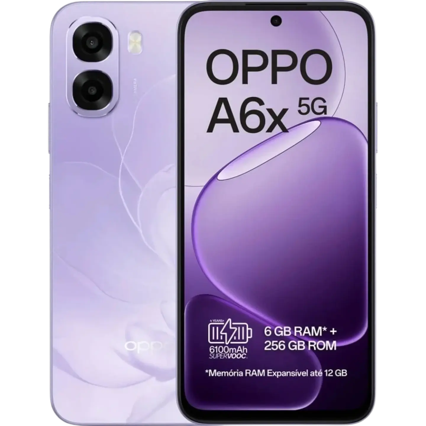 Oppo A6X 5G 6GB/256GB Lila 1