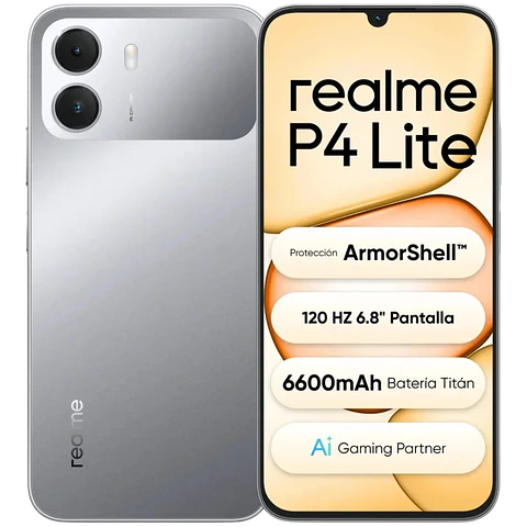 Realme P4 Lite 4G 4GB/64GB Plata