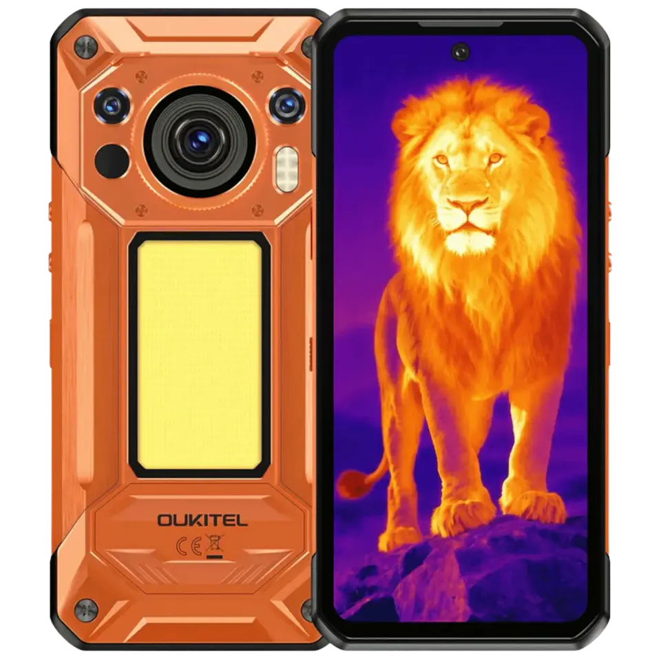 Oukitel WP500 Ultra Thermal 12GB/1TB Naranja rugged 1
