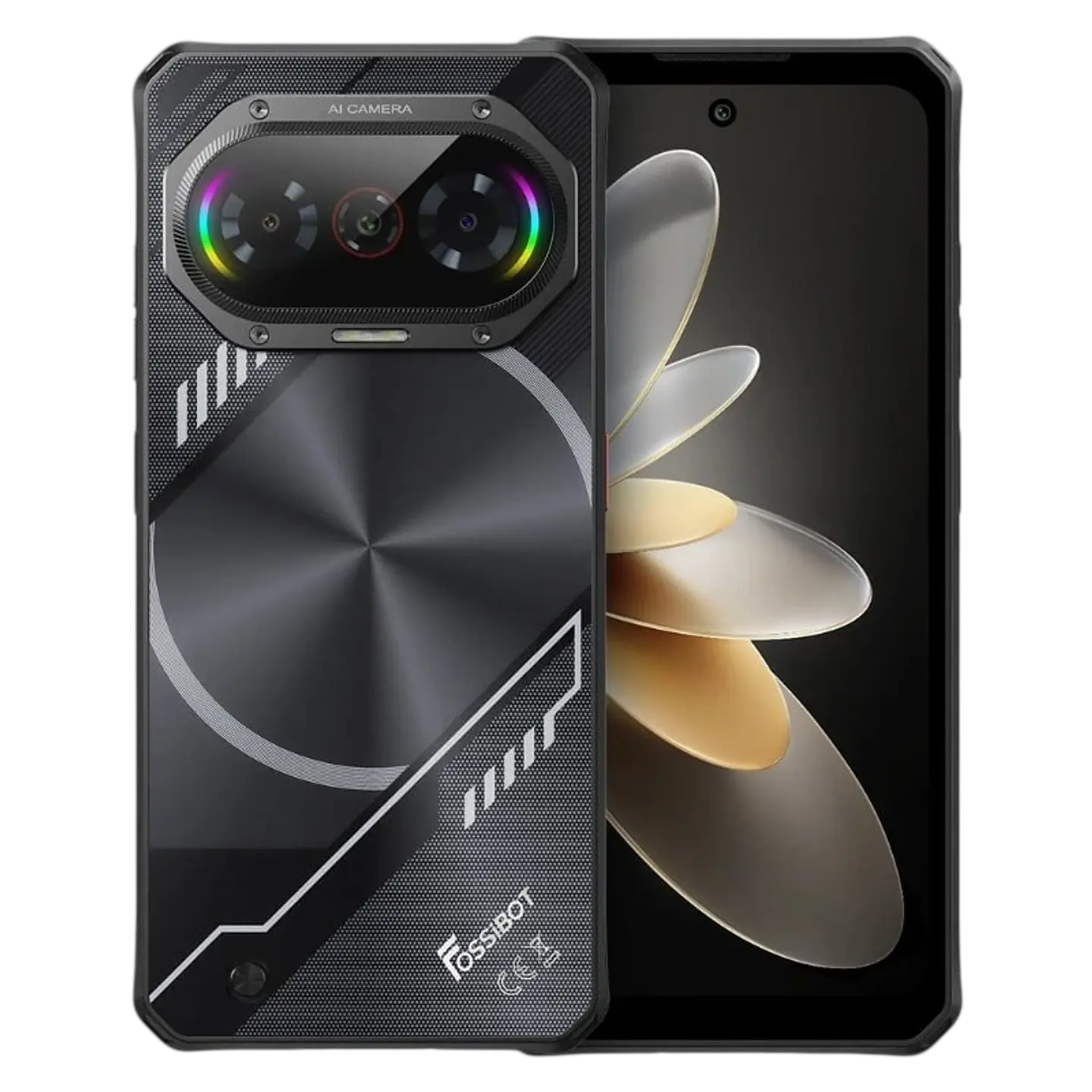 Fossibot F114 8GB/256GB Negro Rugged 1