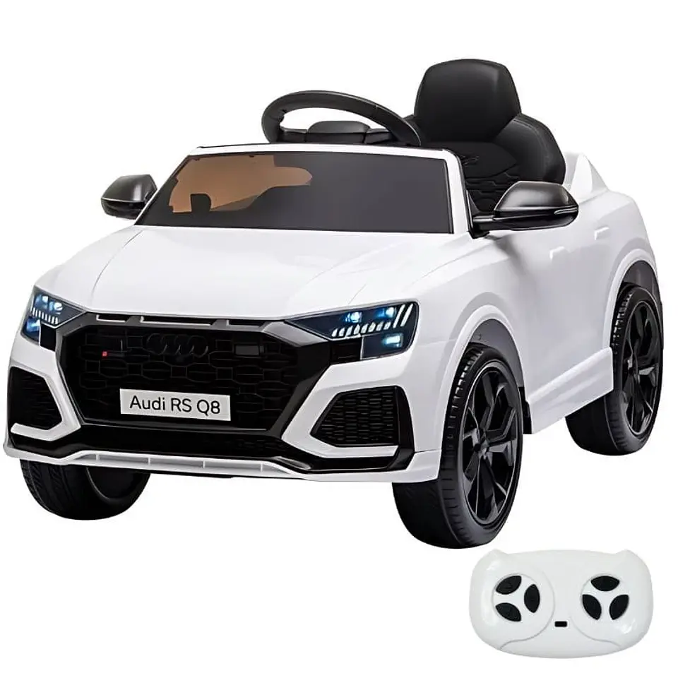Audi RS Q8 12V Blanco - Coche eléctrico para niños 1
