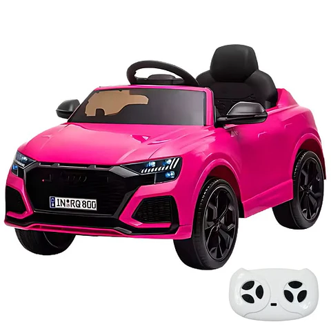 Audi RS Q8 12V Rosa - Coche eléctrico para niños