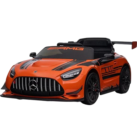 Mercedes AMG GT3 Naranja - Coche eléctrico para niños