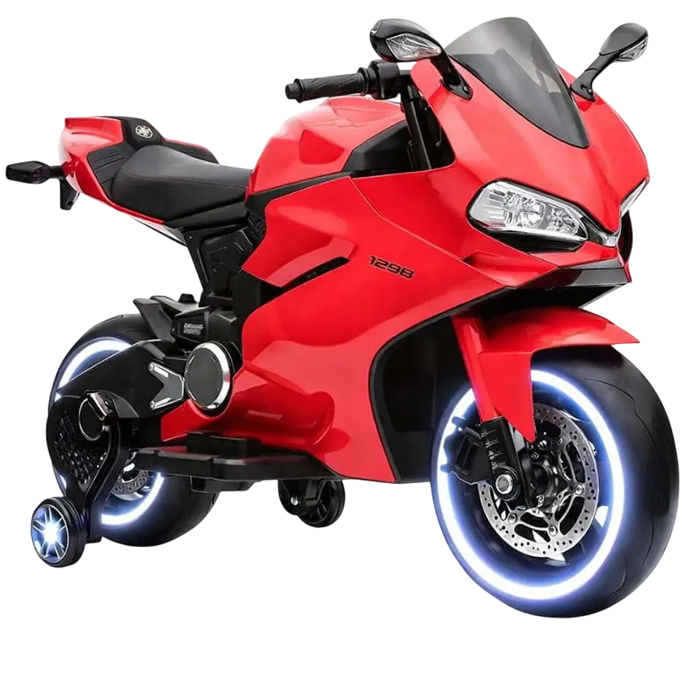 Motorbike 12V Roja - Moto eléctrica para niños 1