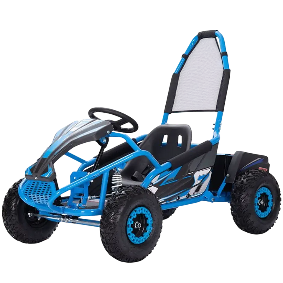 Mud Monster GoKart 48V Azul - Coche eléctrico para niños 1