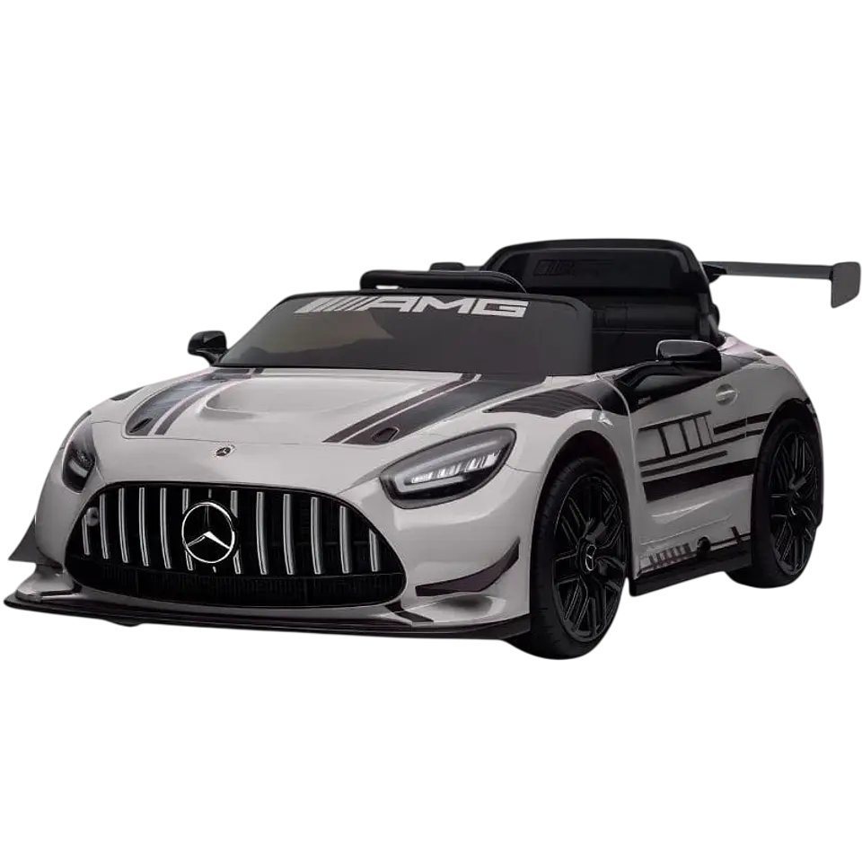 Mercedes AMG GT3 Gris  Coche eléctrico para niños 1
