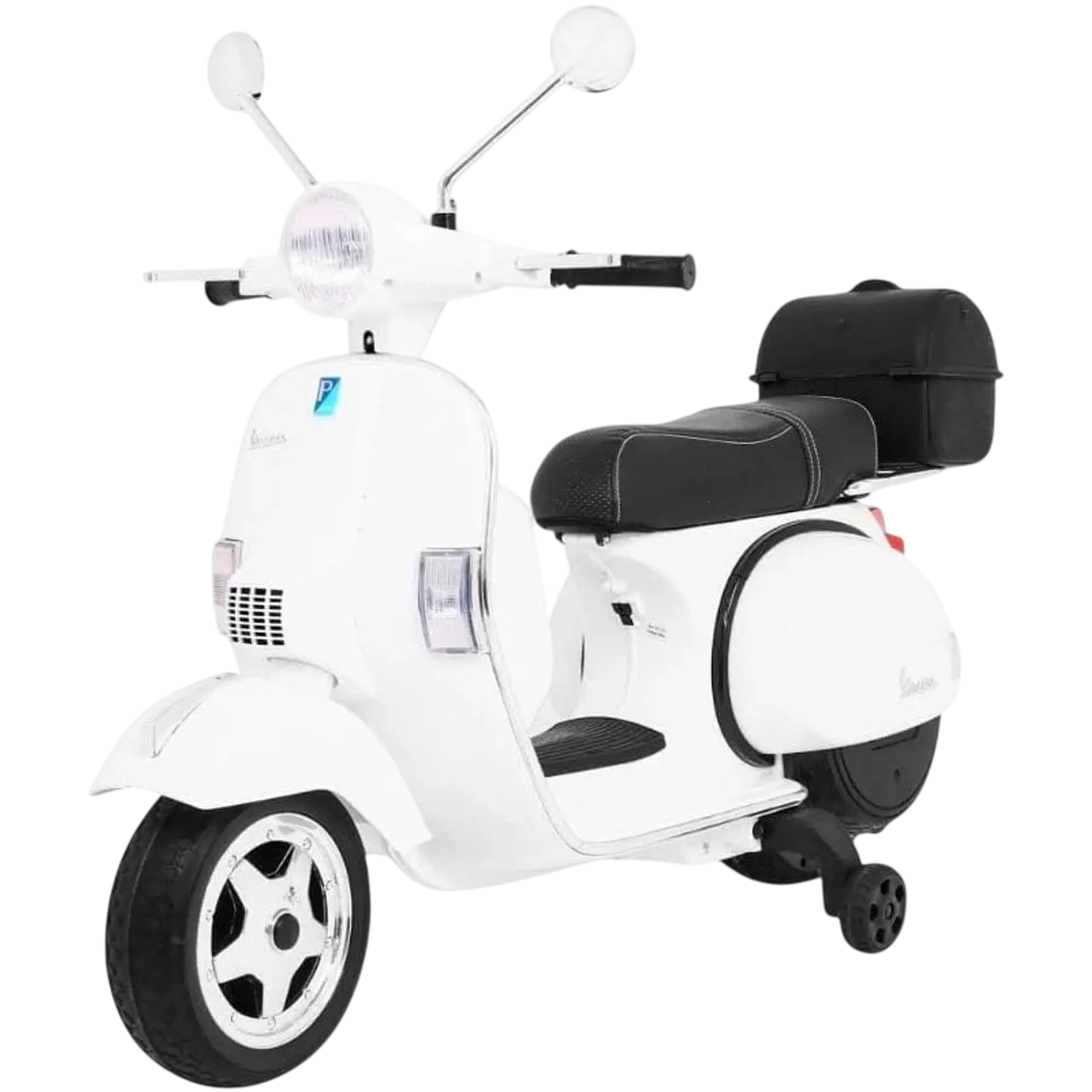 Vespa PX150 12V Blanco - Moto eléctrica para niños 1