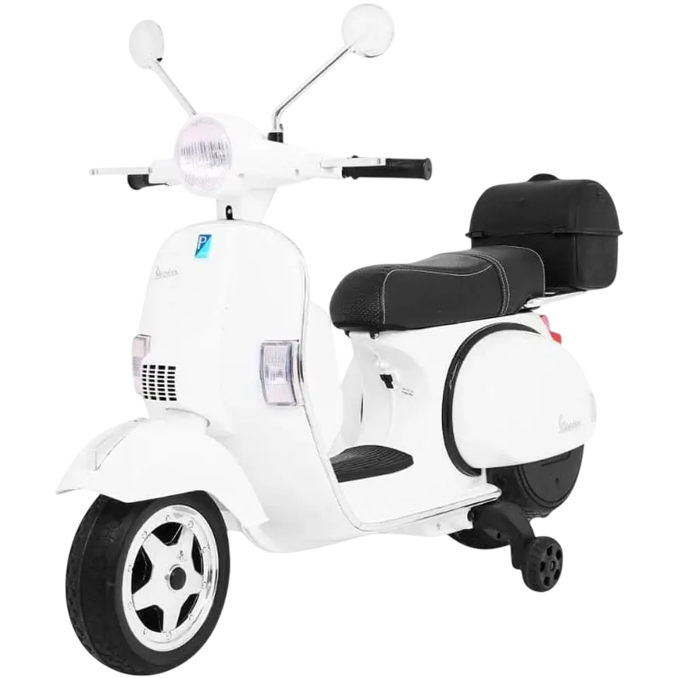 Vespa PX150 12V Blanco - Moto eléctrica para niños 1