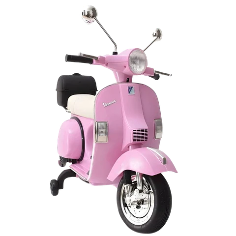 Vespa PX150 12V Rosa - Moto eléctrica para niños