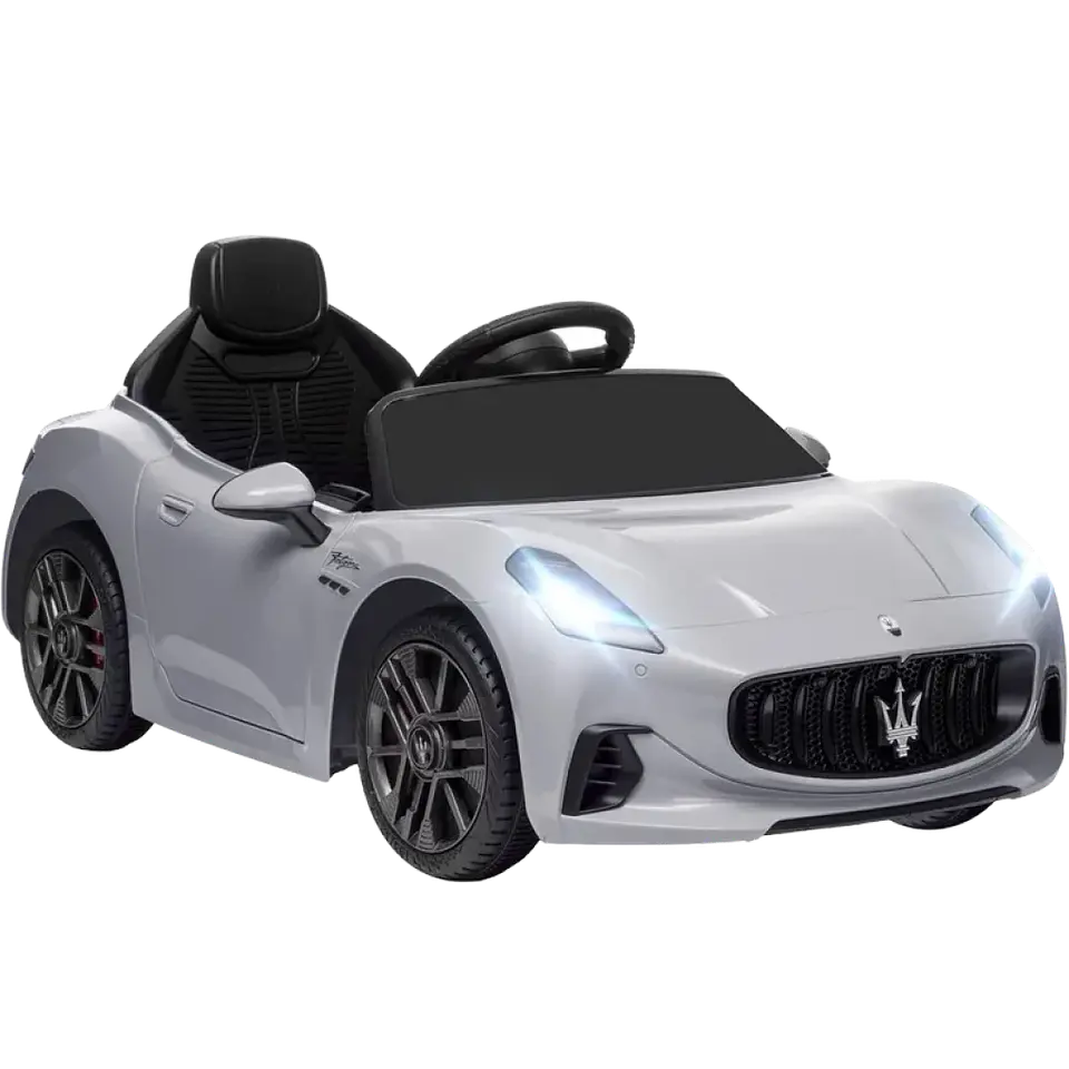 Maserati GranTurismo Folgore 12V Gris - Coche eléctrico para niños 1