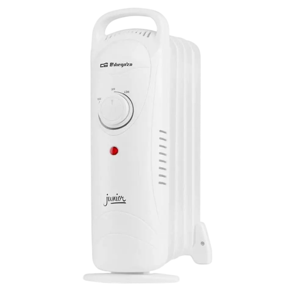 Radiador de aceite eléctrico Orbegozo Junior RO 720 700W Blanco 1