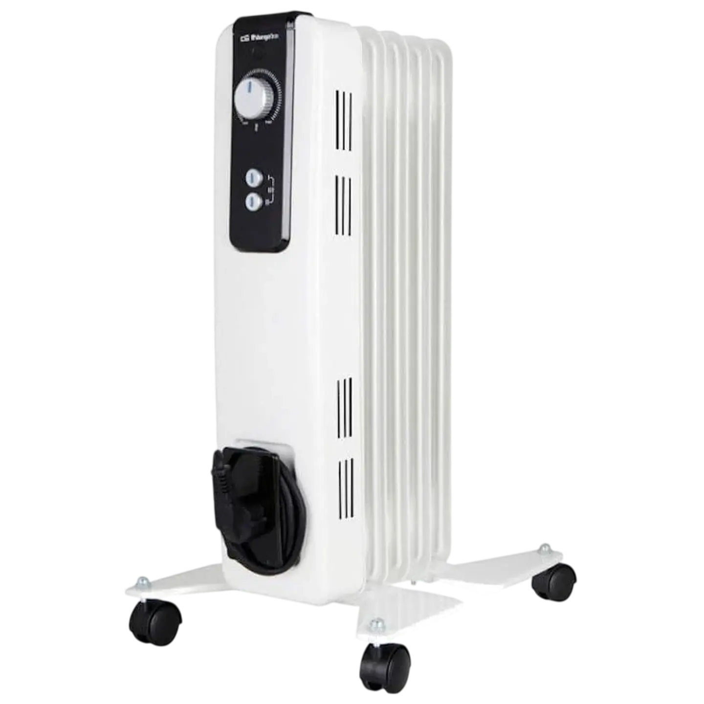 Radiador de aceite eléctrico Orbegozo RH 1000 1000W Blanco 1