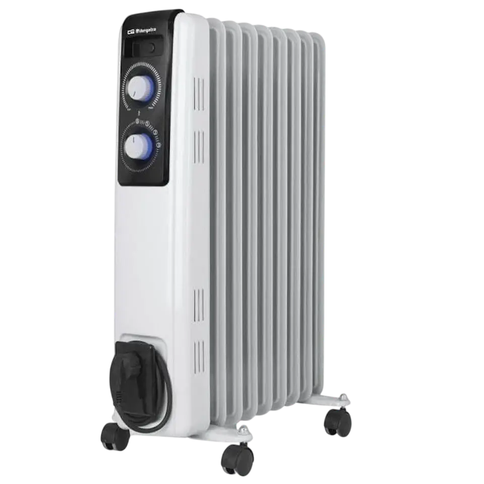 Radiador de aceite eléctrico Orbegozo RF 2000 2000W Blanco 1
