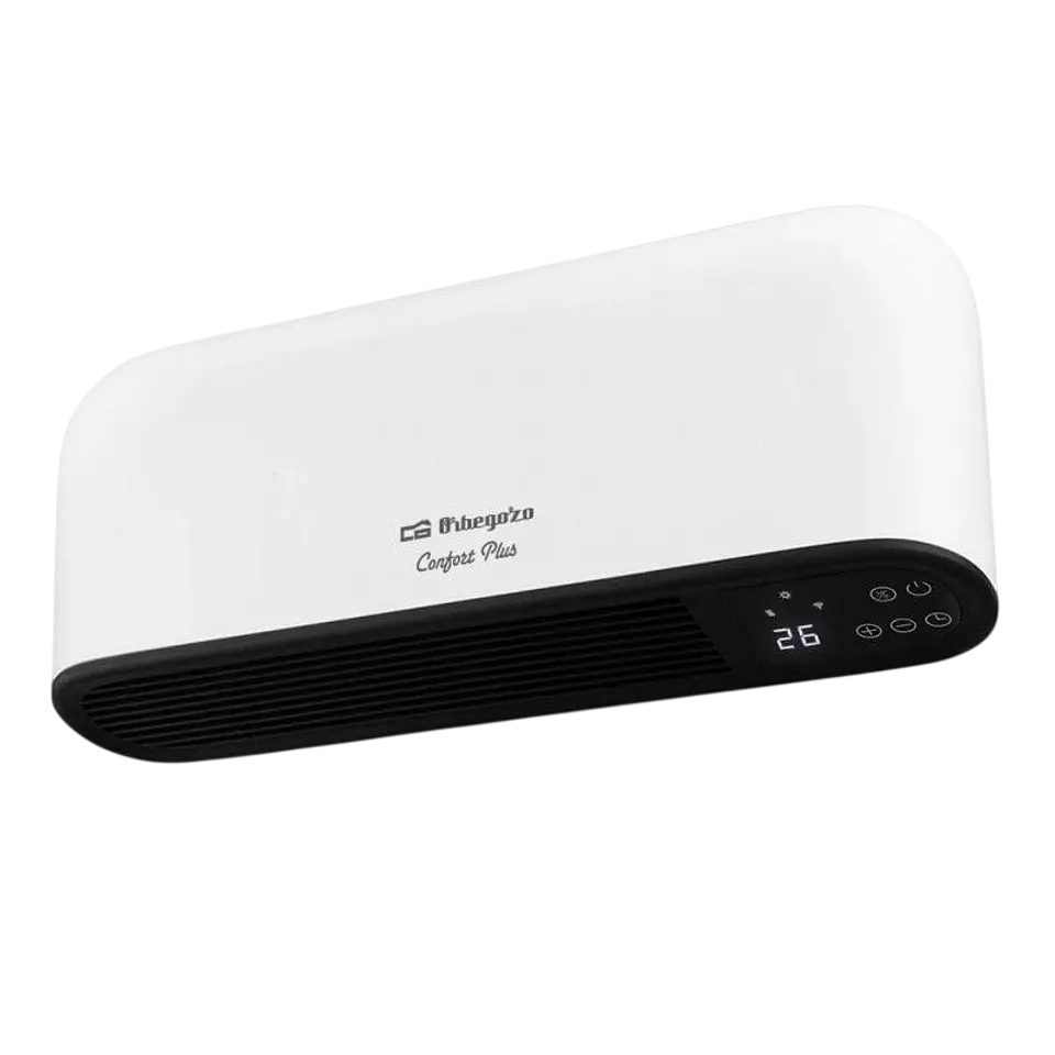 Calefactor Cerámico de Pared Orbegozo SPW 8000 Negro/Blanco 1