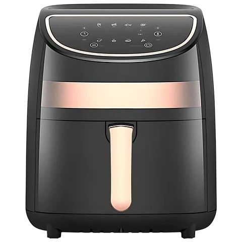Deerma KZ100 Freidora de Aire 3L 1000W Freír Hornear Asar Negra