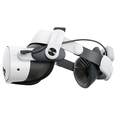 BOBOVR M3 Pro Correa de cabeza con batería para Meta Quest 3/3S Negro - Accesorio para gafas de realidad virtual