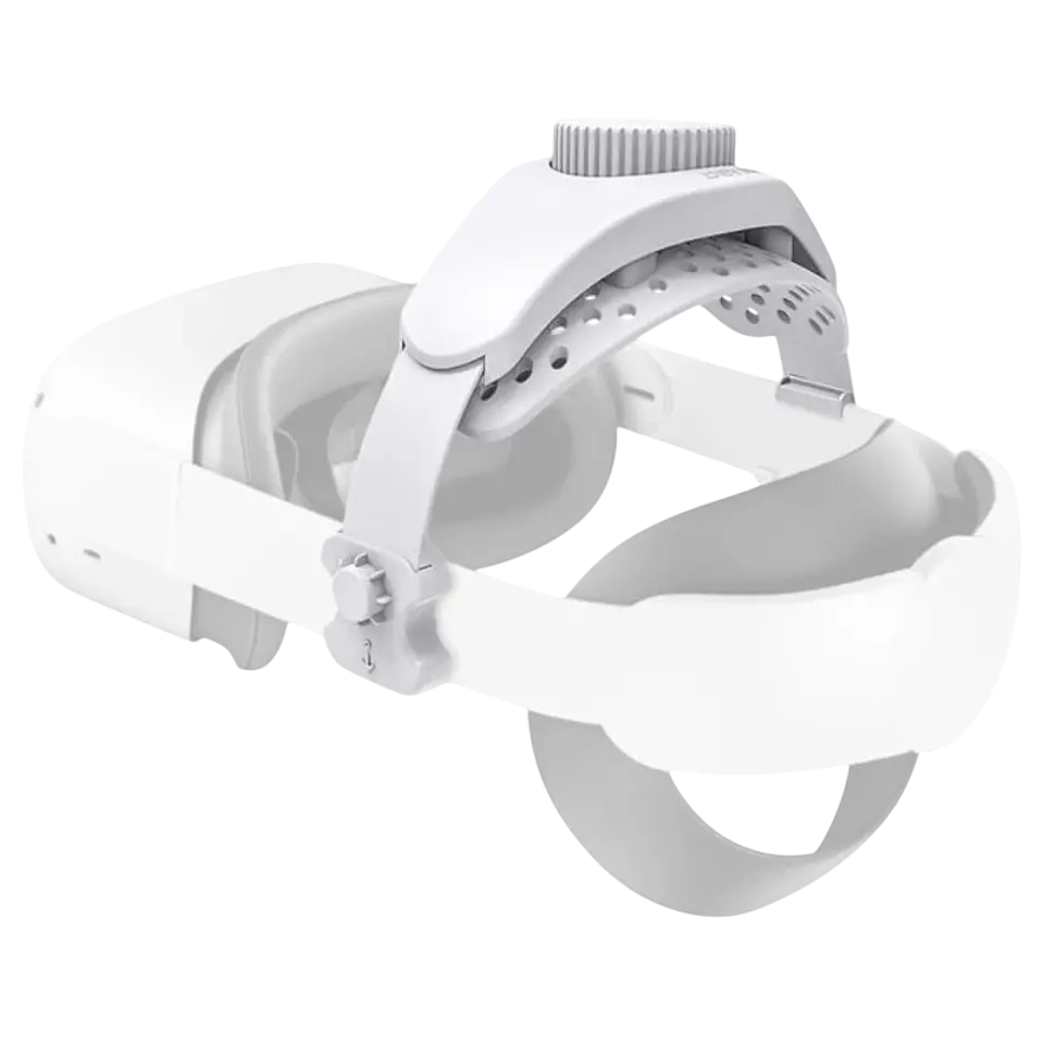 Correa DEVASO Ajustable para Meta Quest 3S, 3, 2, Pro, Pico 4, Pico 4 Pro Blanco 1