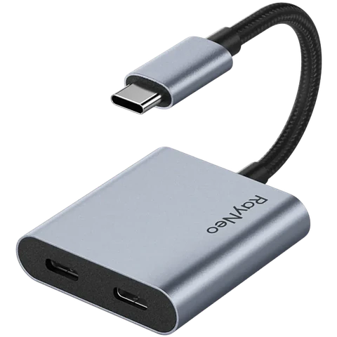 USB-C charging adapter for RayNeo AR glasses
