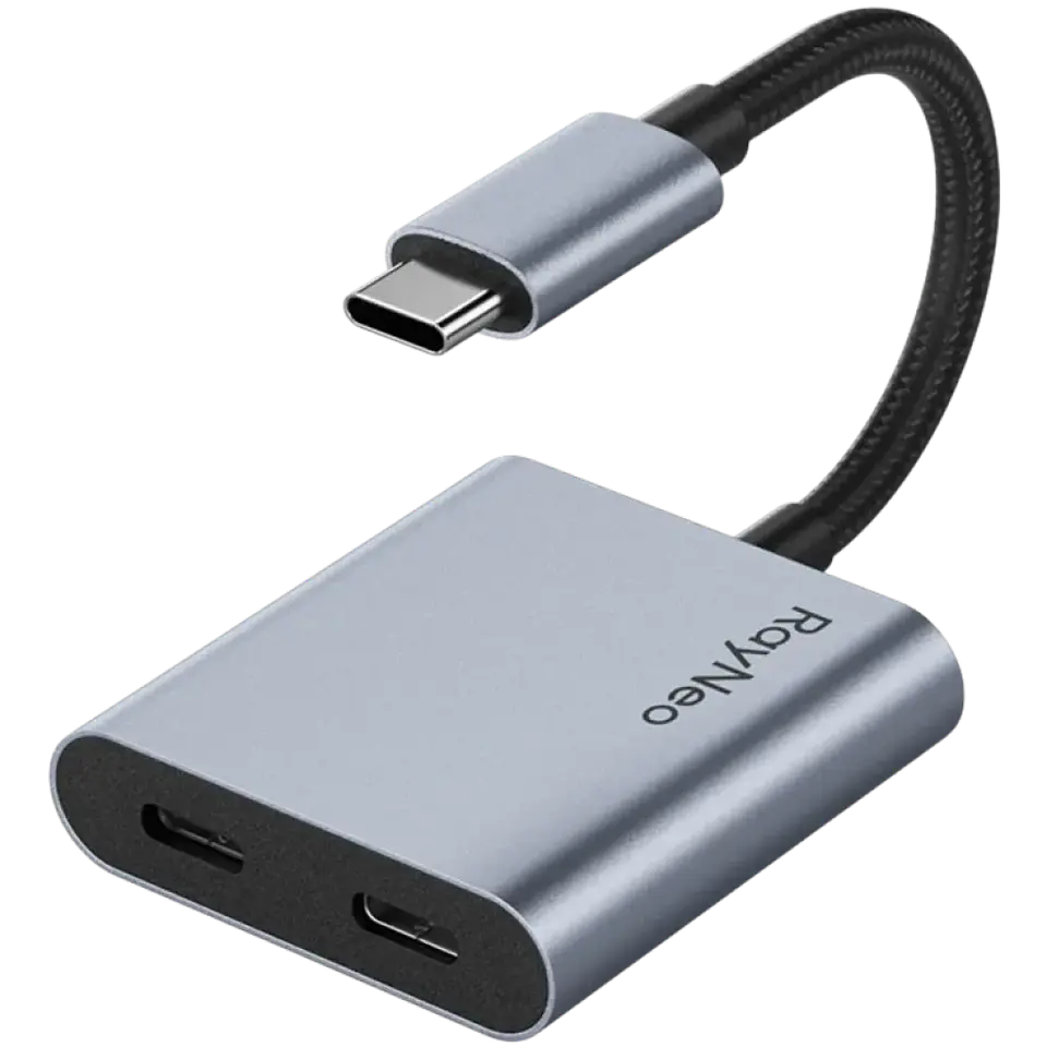 USB-C charging adapter for RayNeo AR glasses 1