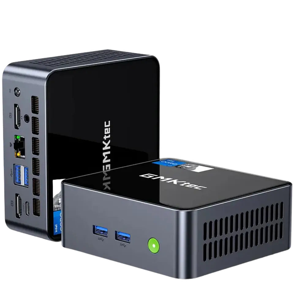 GMKtec NucBox M3 Intel i5-12450H/16GB/512GB SSD/Windows 11 Pro Negro  - Mini PC 1