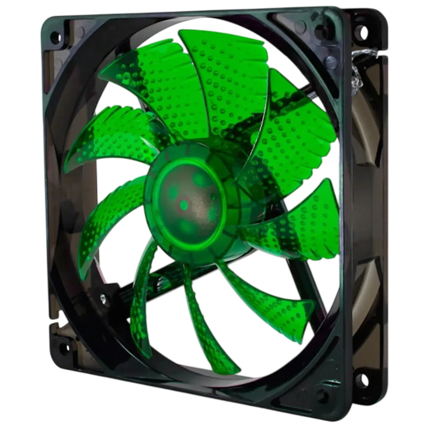 Ventilador Caja NOX CoolFan 12cm LED Verde 1