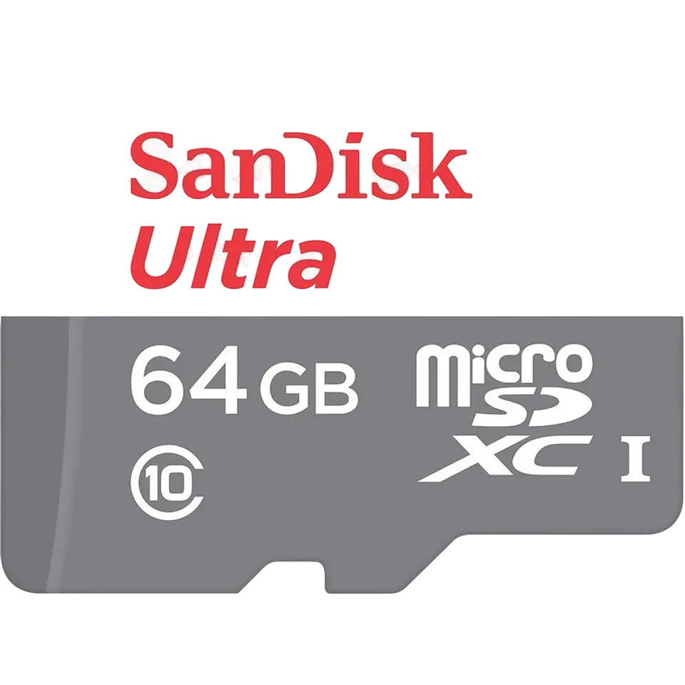 SanDisk MicroSD 64GB Ultra UHS-I + Adaptador Clase 10 1
