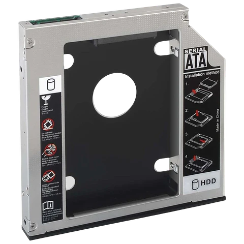 Adaptador Aisens Lector DVD a HDD/SSD STA 2.5 12.75mm