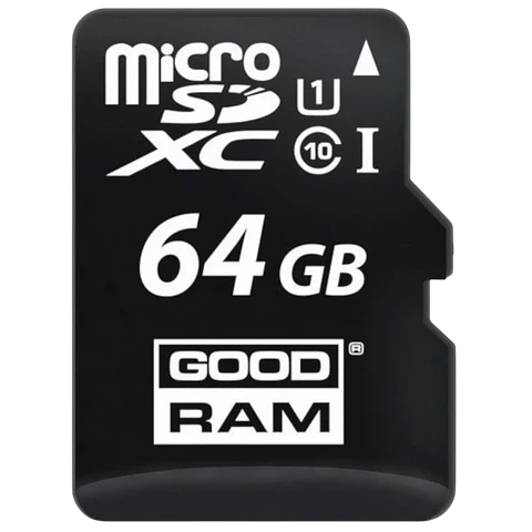 Tarjeta de memoria GoodRAM MicroSDXC 64GB UHS-I + Adaptador