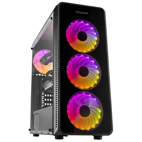 Caja PC NOX Hummer TGM ARGB Cristal templado USB 3.0