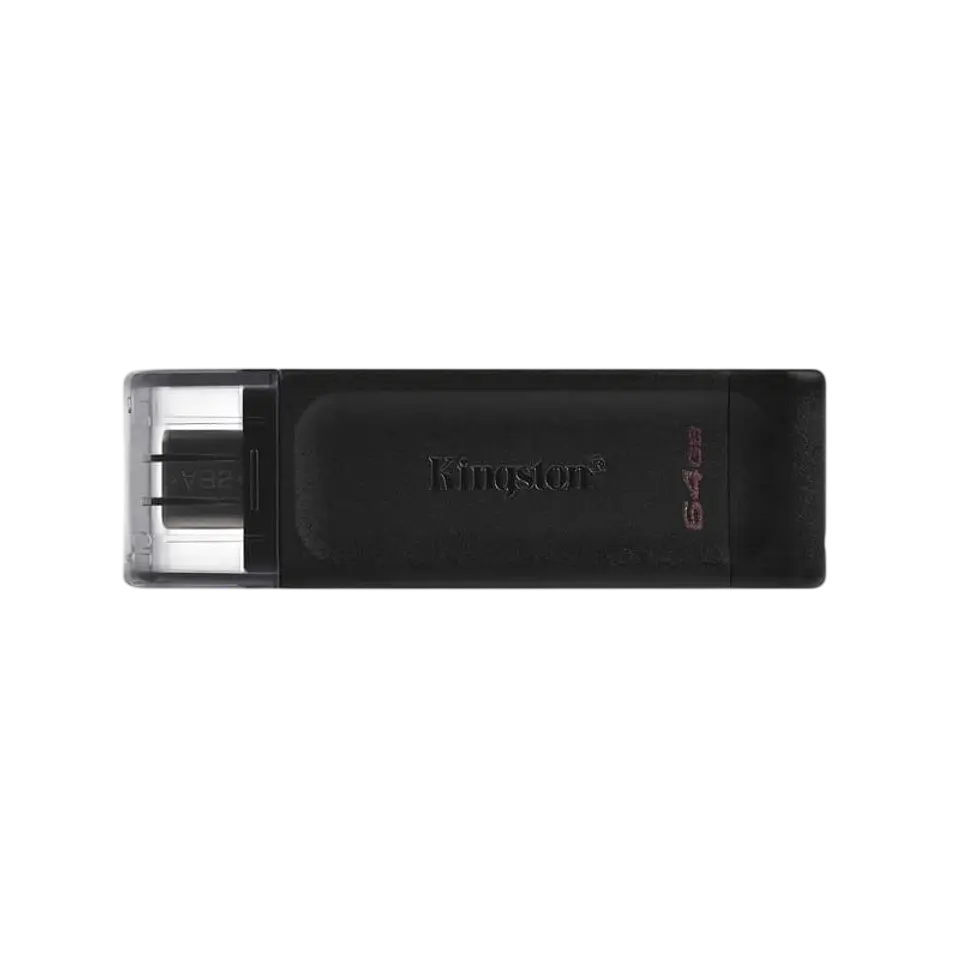 Kingston DataTraveler 70 64GB USB Tipo C 3.2 Gen 1 Negro 1