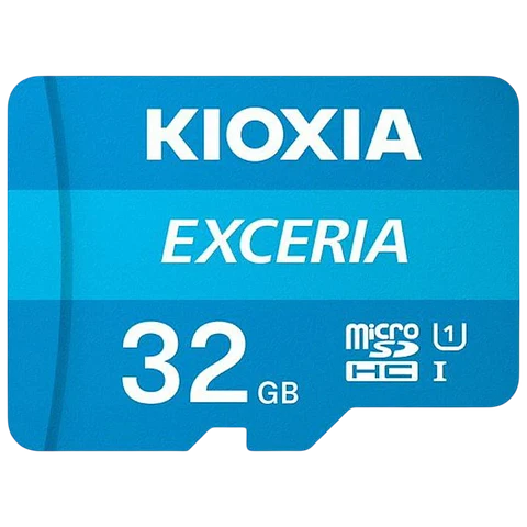 Kioxia Exceria MicroSDHC 32GB Clase 10 UHS-I + Adaptador