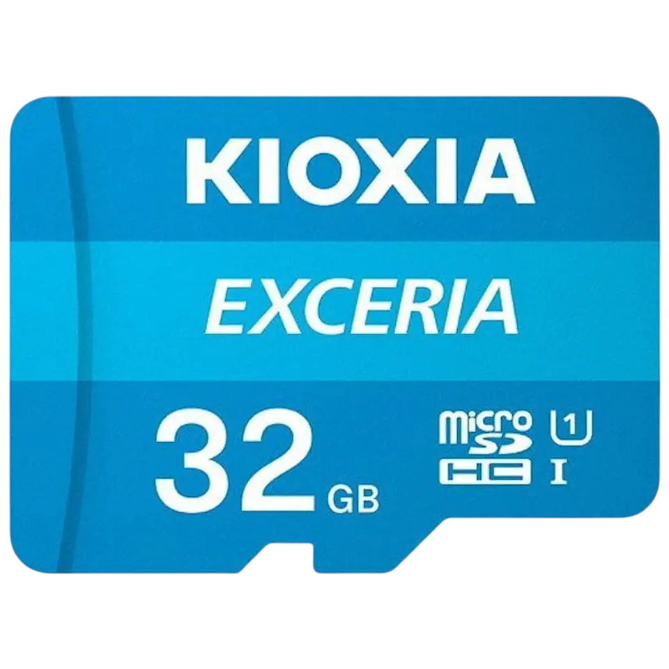Kioxia Exceria MicroSDHC 32GB Clase 10 UHS-I + Adaptador 1