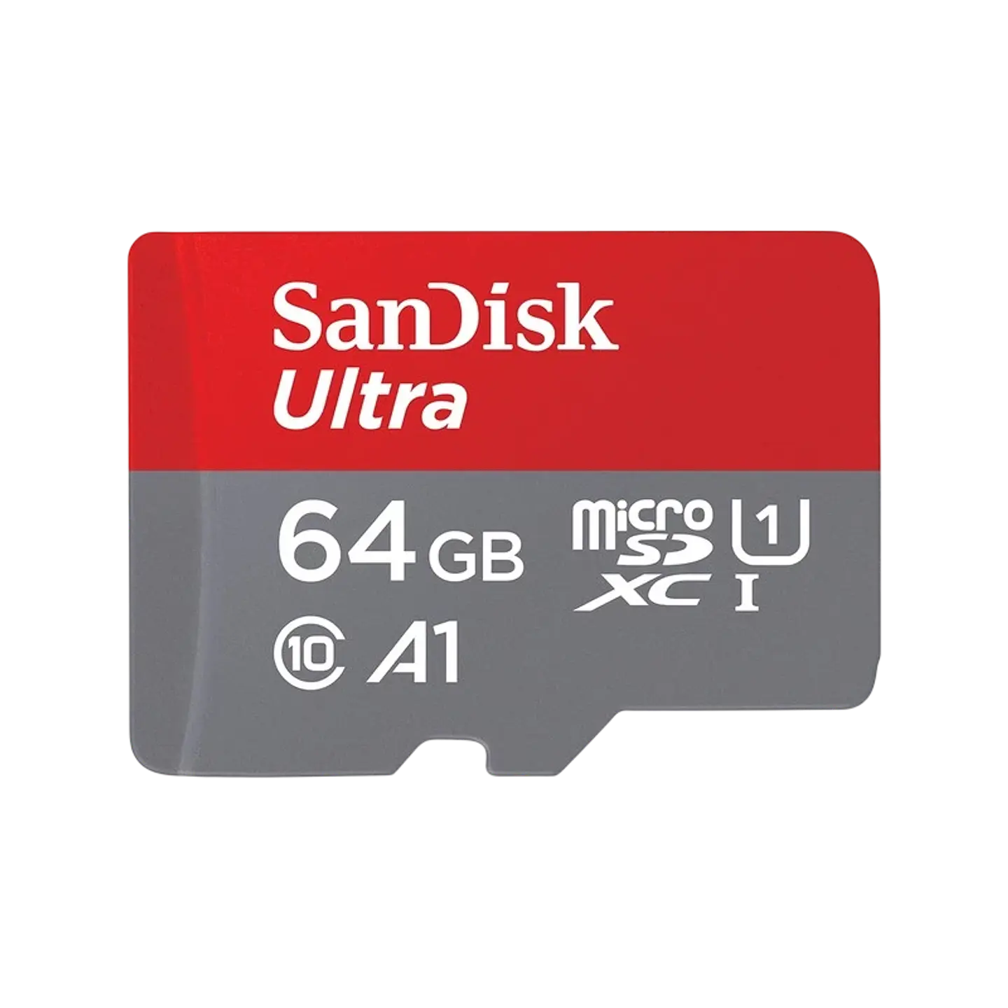 SanDisk MicroSDXC 64GB Ultra A1 + Adaptador Clase 10 1