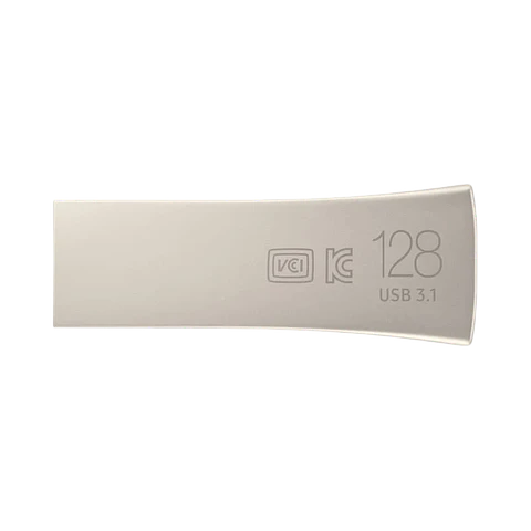 Samsung BAR Plus 128 GB USB 3.2 Plata