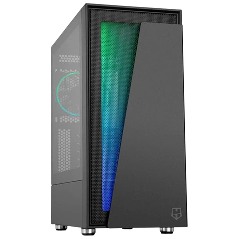 NOX Hummer Blaster Midi Caja PC Negro