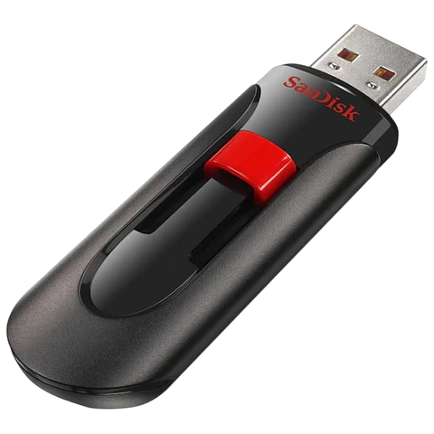 SanDisk Cruzer Glide 256GB USB 2.0 Negro/Rojo
