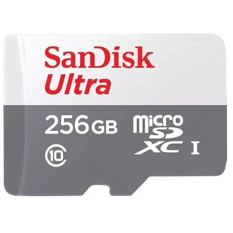 SanDisk MicroSD 256GB Ultra UHS-I + Adaptador Clase 10