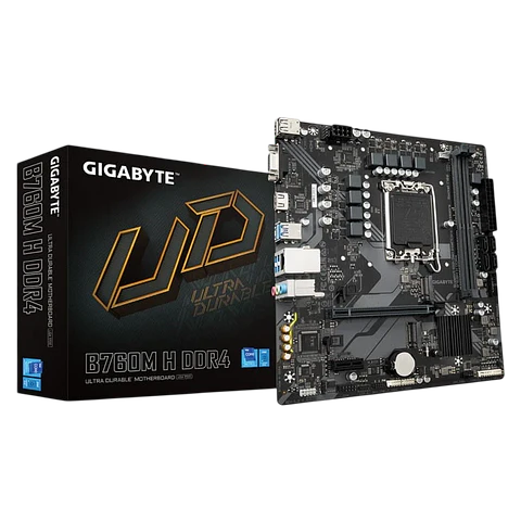 Gigabyte B760M H DDR4 (rev. 1.0) LGA 1700 micro ATX Gigabit Ethernet